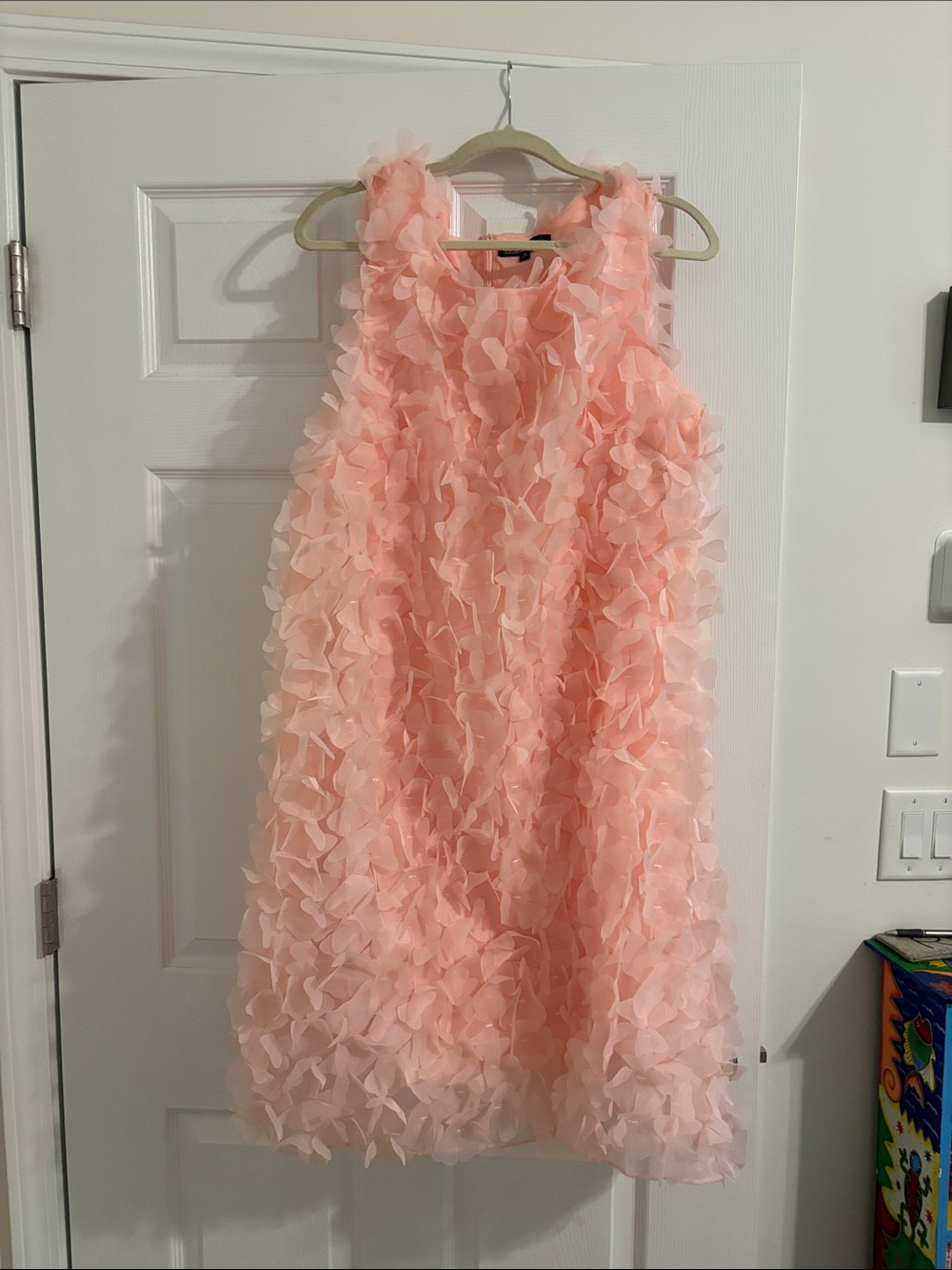 Pink Ruffled Petal Dress